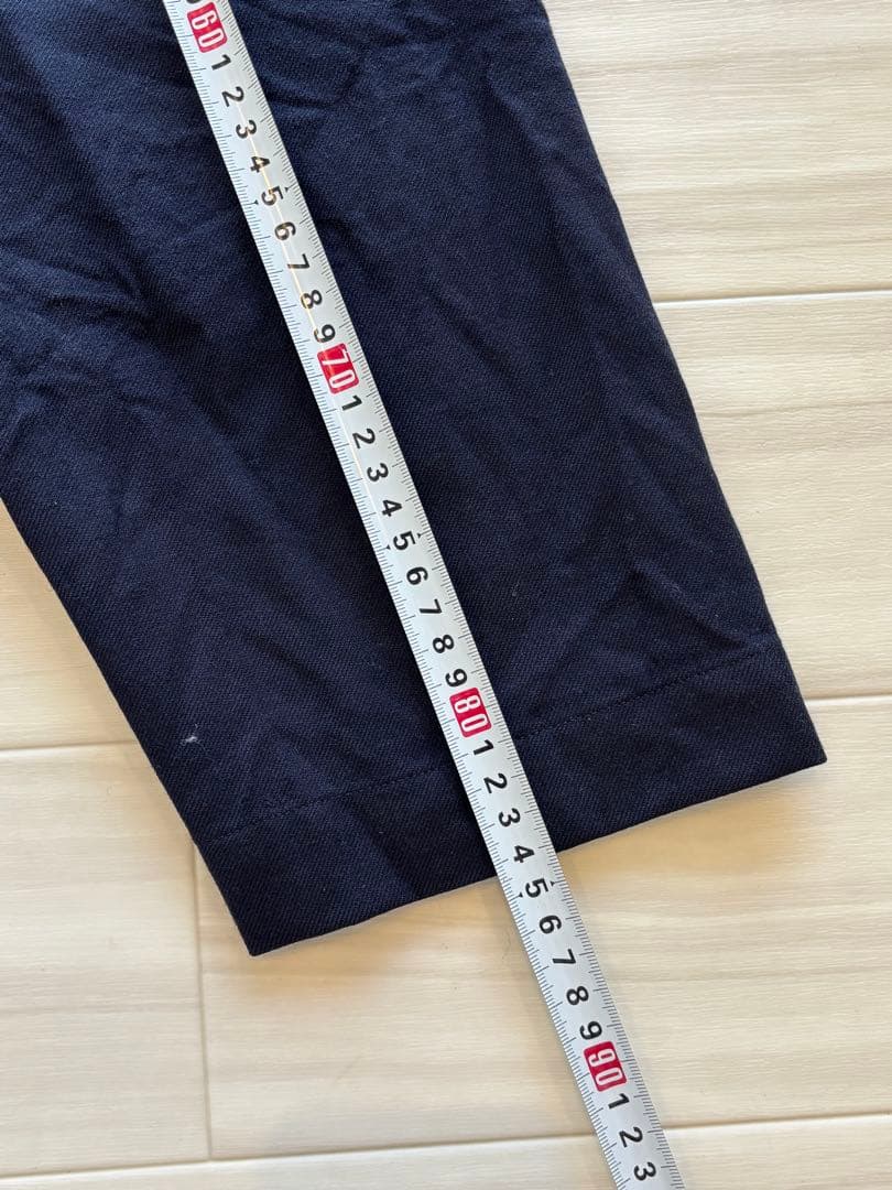 コムデギャルソン　COMME des GARCONS サルエルパンツ　ネイビー