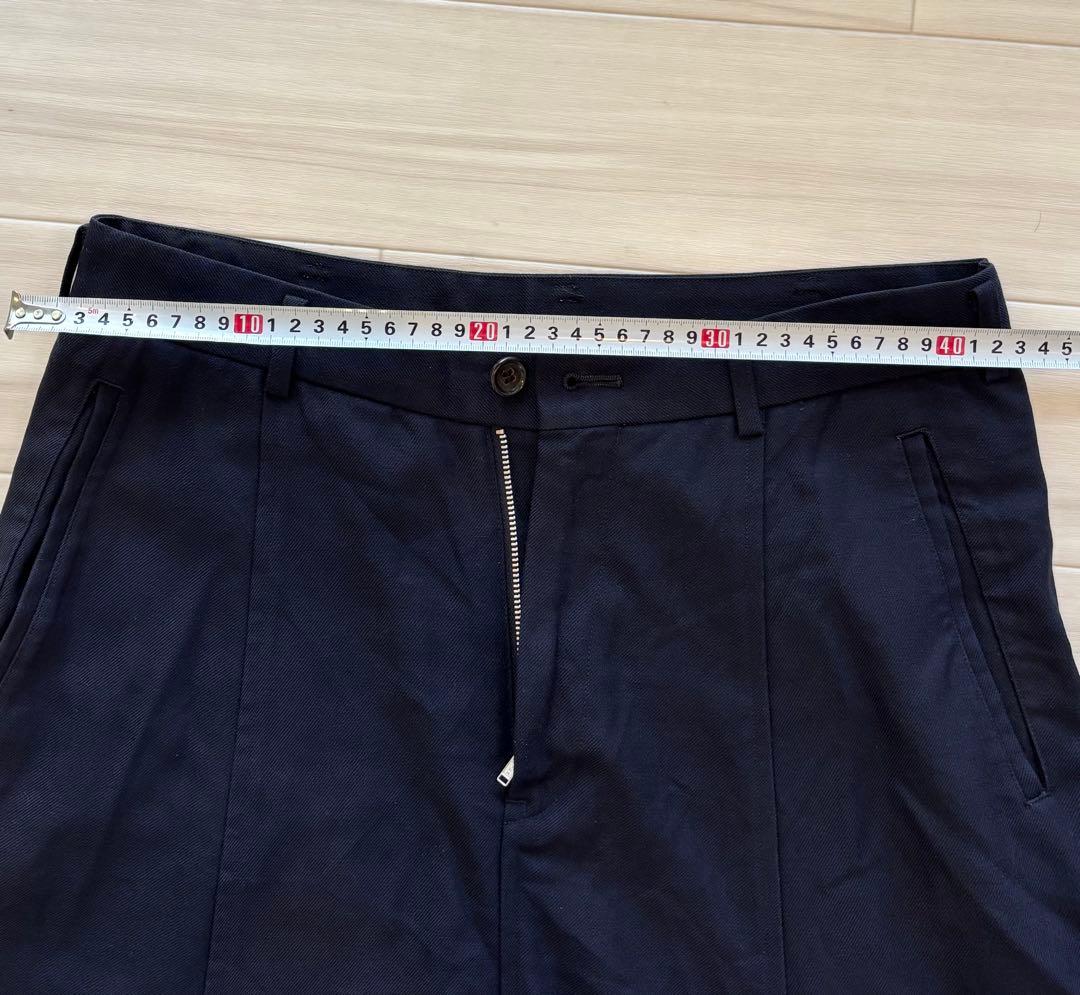 コムデギャルソン　COMME des GARCONS サルエルパンツ　ネイビー