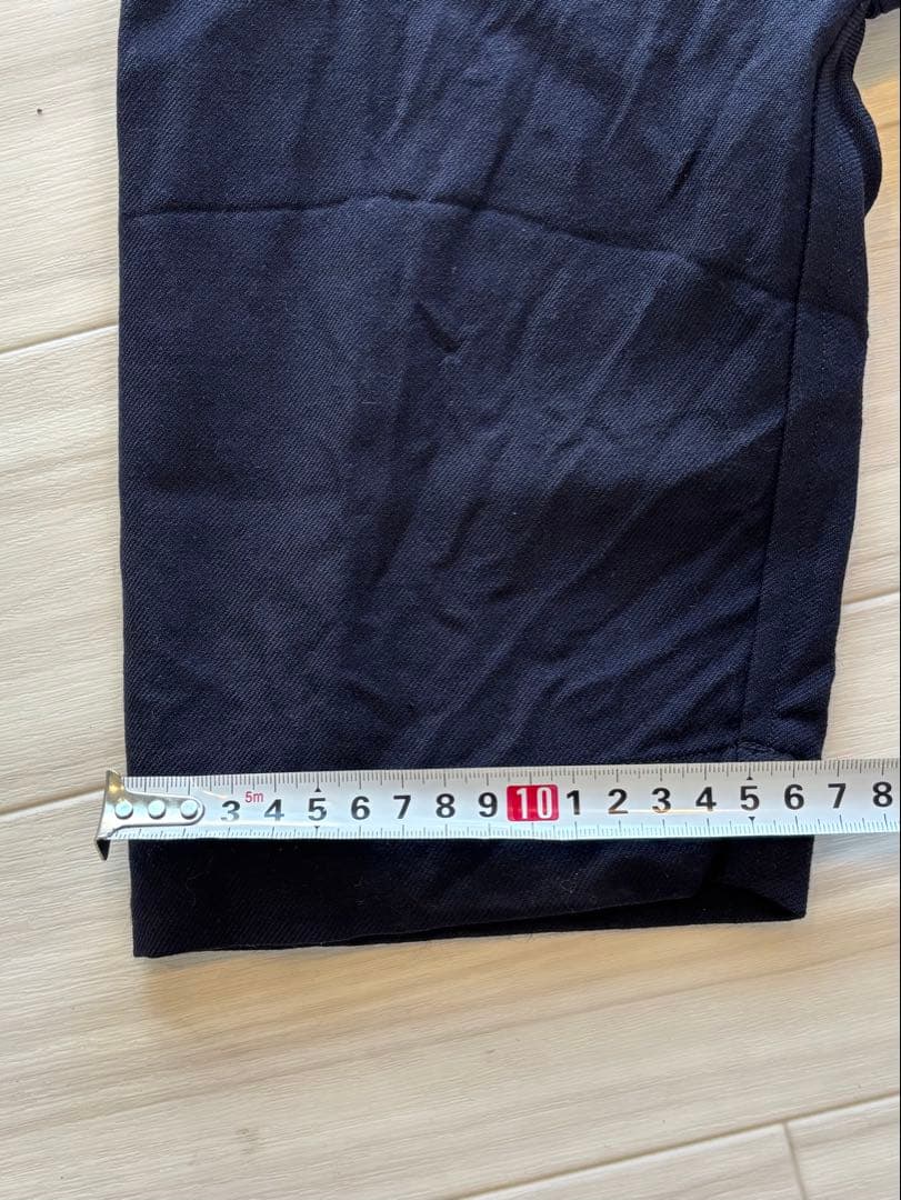 コムデギャルソン　COMME des GARCONS サルエルパンツ　ネイビー