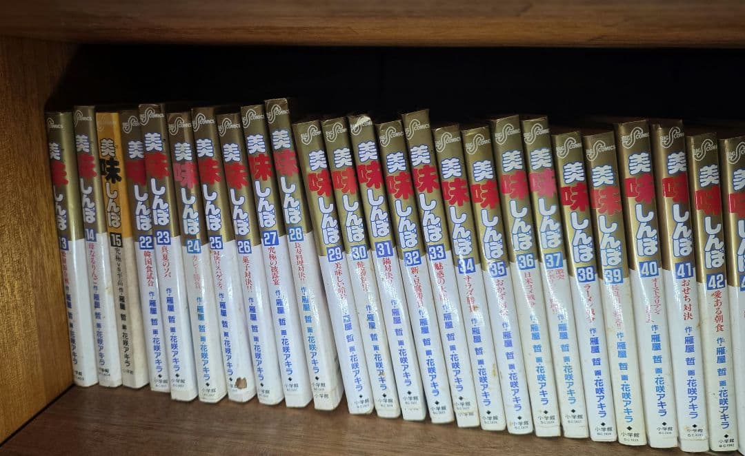 美味しんぼ 1巻～102巻 の内抜け6冊 （16～21巻） 全96冊セット