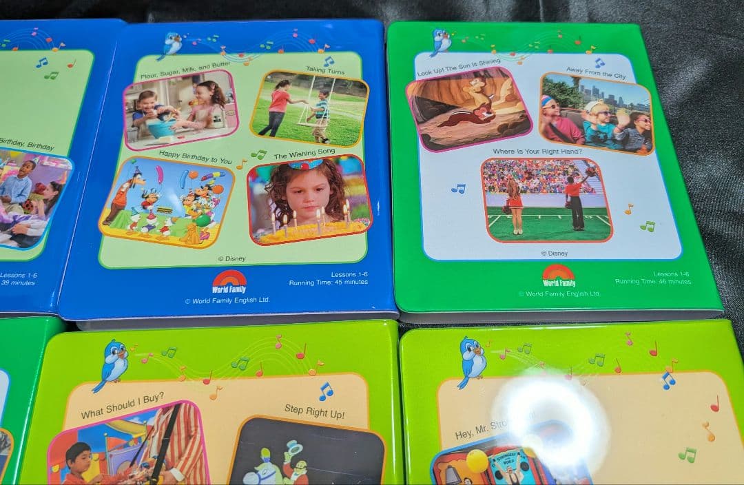ディズニー英語システム ストレートプレイDVD 12巻セット 　新子役