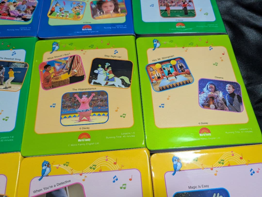 ディズニー英語システム ストレートプレイDVD 12巻セット 　新子役