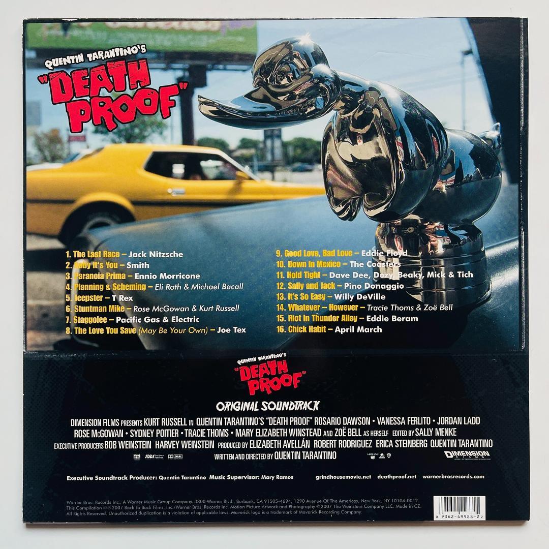 貴重 レコード DEATH PROOF クエンティン・タランティーノ T Rex