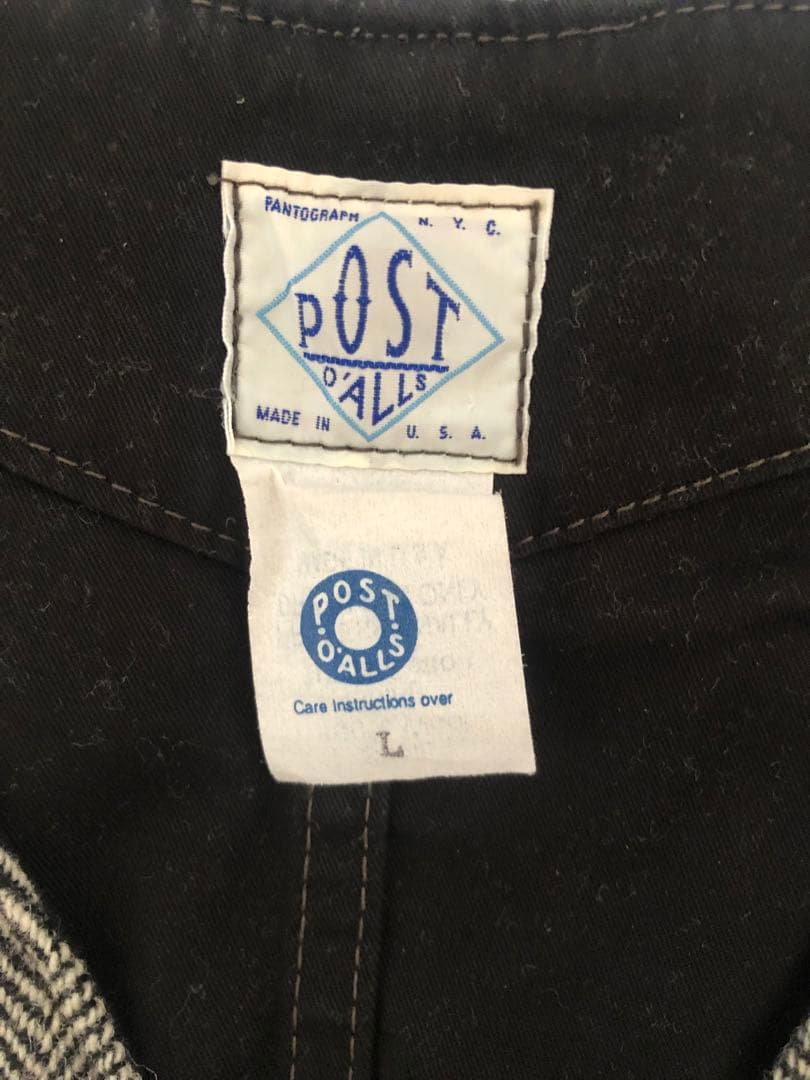 USA製　post overalls ロイヤルトラベラーベスト　Lサイズ