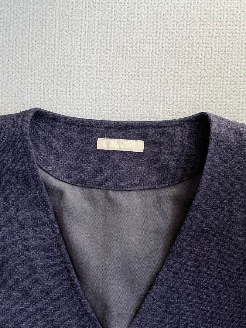新品未使用 アルテリア CHAMBRAY DOBBY ENGINEER VEST