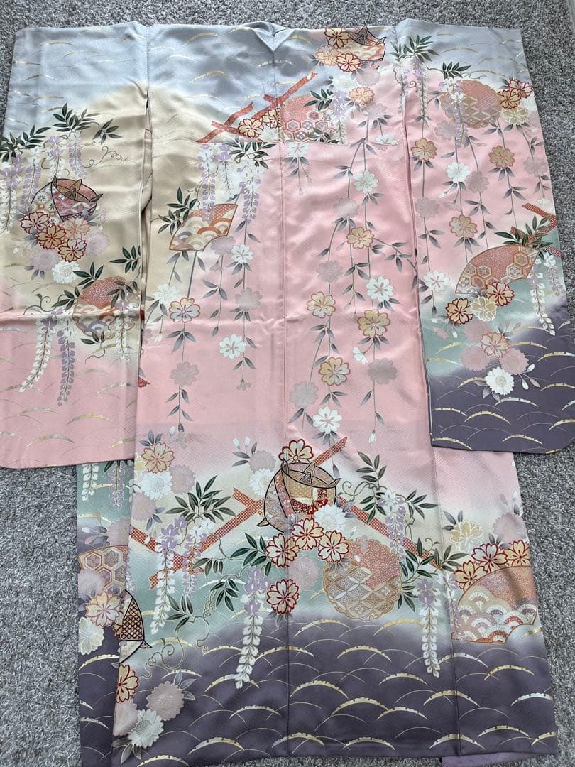 振袖 ピンク 豪華 逸品 古典柄 レトロ