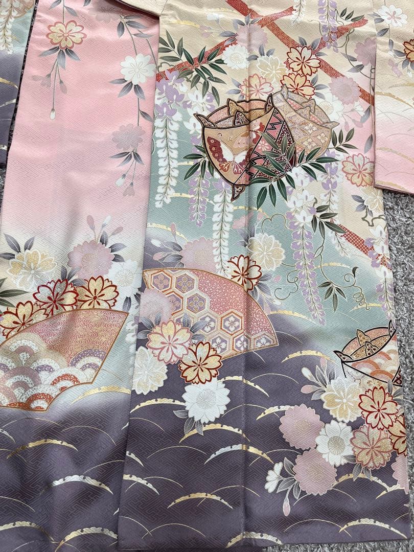 振袖 ピンク 豪華 逸品 古典柄 レトロ