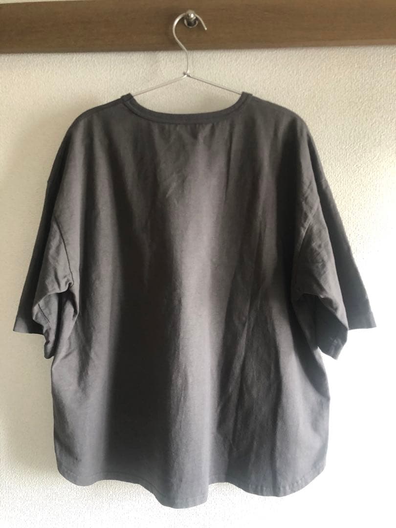 nest Robe 【UpcycleLino】度詰め天竺刺繍Tee
