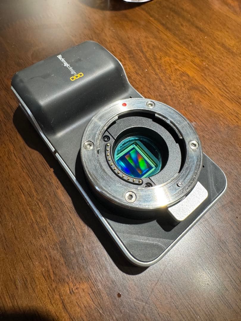 Blackmagic Pocket Cinema Camera 本体レンズリグ付