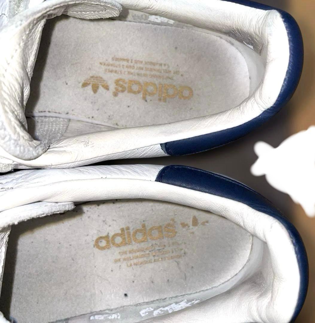 adidas STAN SMITH CF 27.5cm ネイビー ベルクロ 靴