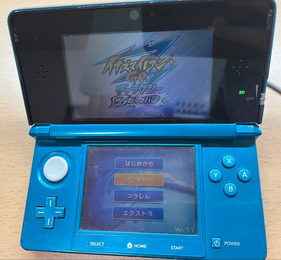 3DS イナズマイレブンGO ギャラクシー ビッグバン パッケージ有り
