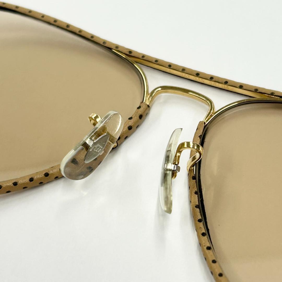 Ray Ban　レイバン　LEATHERS　AVIATOR　ビンテージサングラス