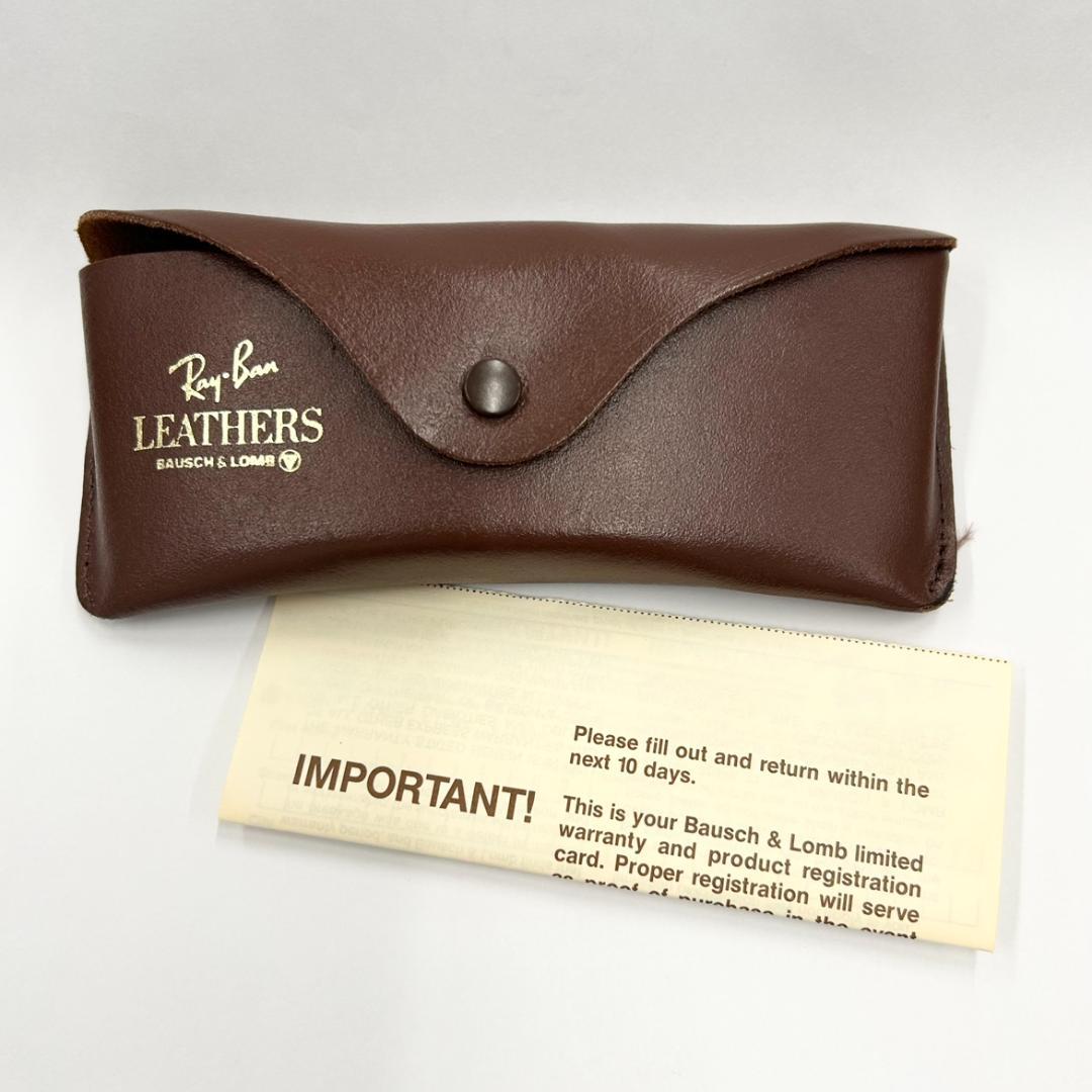Ray Ban　レイバン　LEATHERS　AVIATOR　ビンテージサングラス