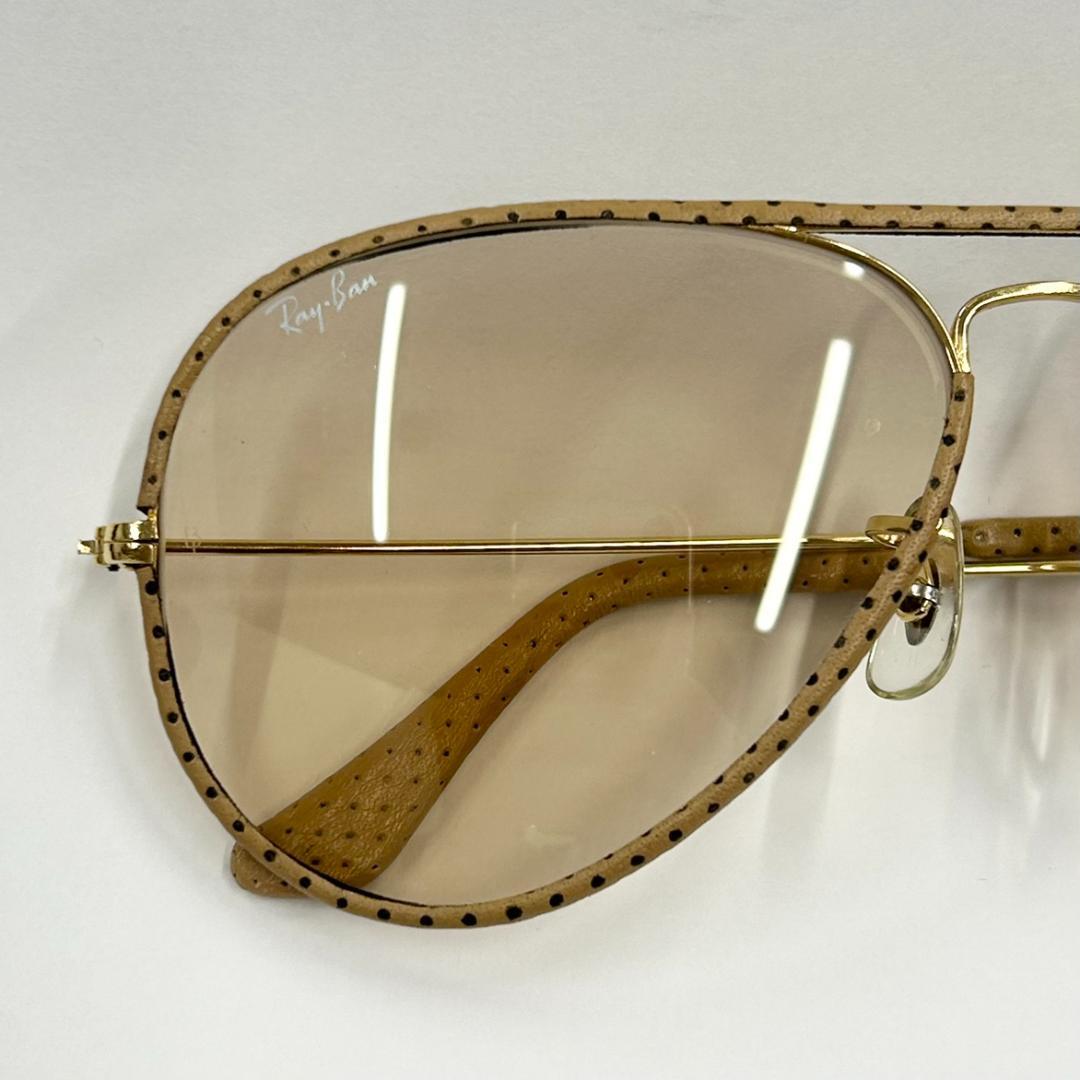 Ray Ban　レイバン　LEATHERS　AVIATOR　ビンテージサングラス