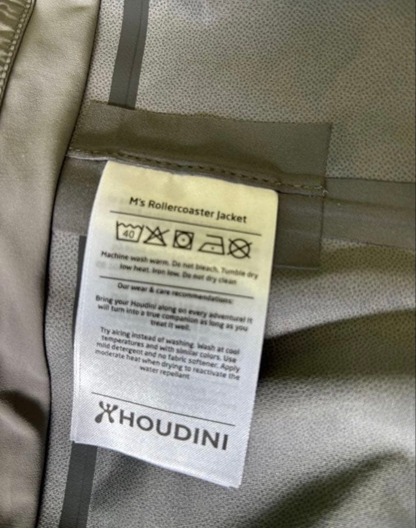 Houdini Mens Rollercoaster ローラーコースターSサイズ