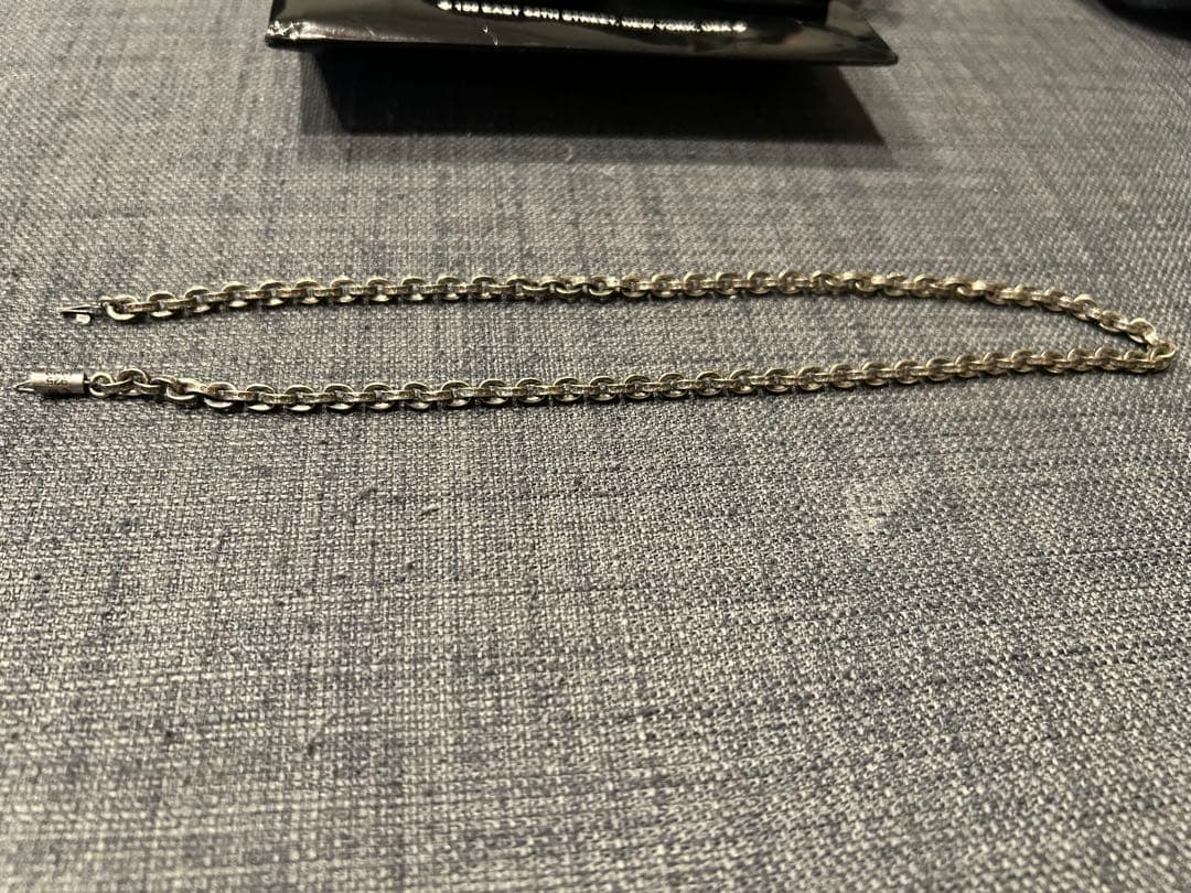 【正規品】クロムハーツ　ペーパーチェーン　18インチ