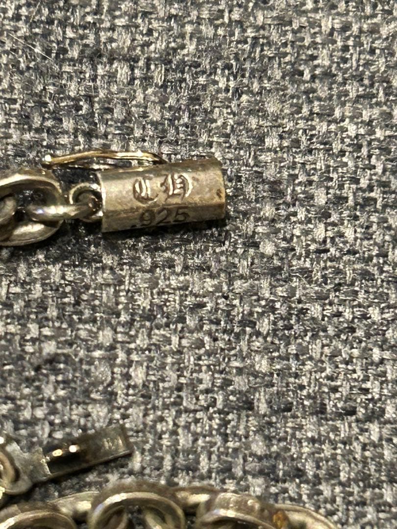 【正規品】クロムハーツ　ペーパーチェーン　18インチ