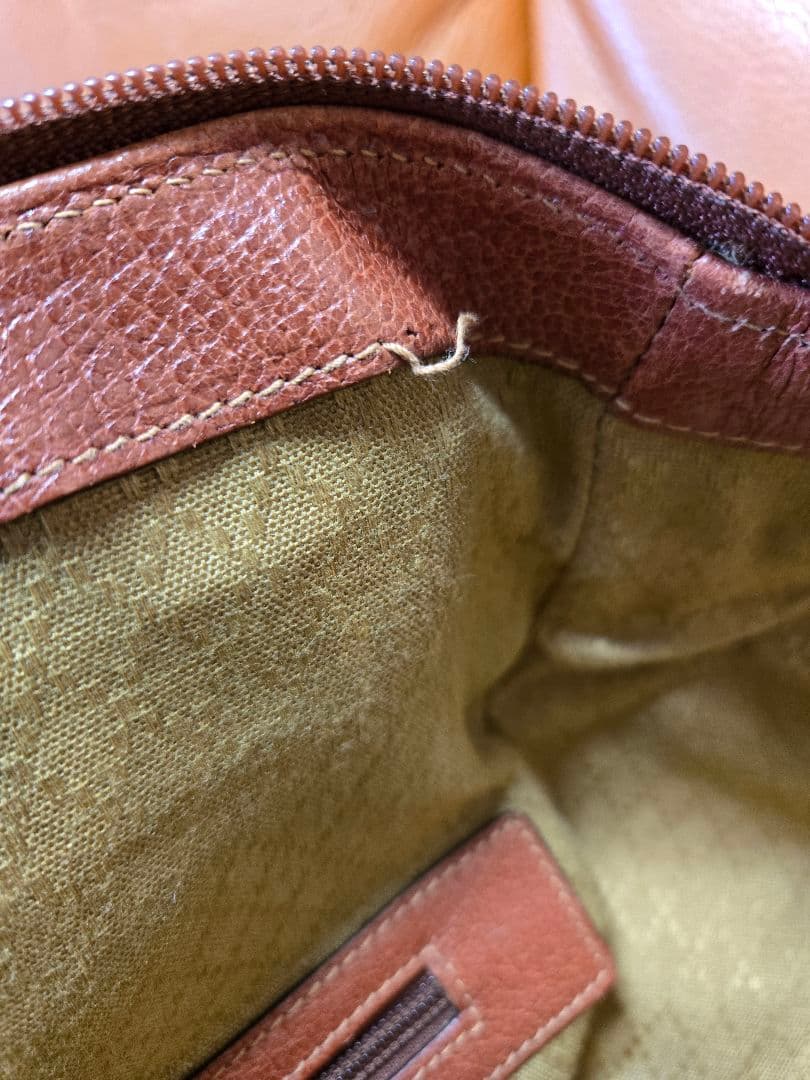【希少！】GUCCI　グッチ　オールレザー　2wayボストンバッグ　旅行鞄　大型