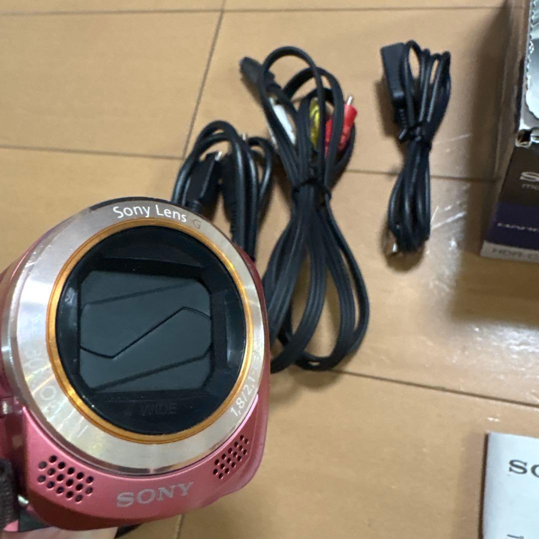 ソニー HDR-CX270V ピンク デジタルHDビデオカメラ　ハンディカム