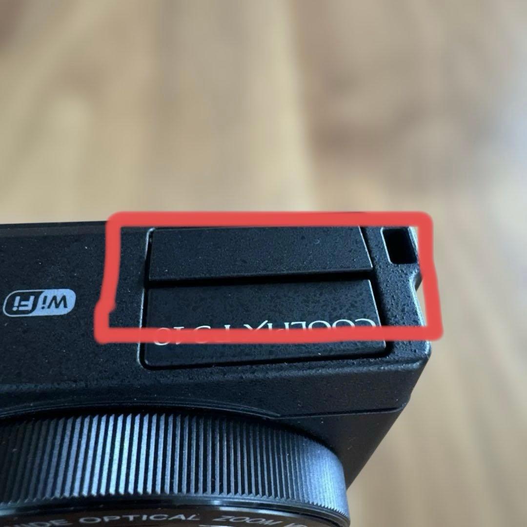 【ジャンク品】Nikon COOLPIX P340 ブラック　匿名配送