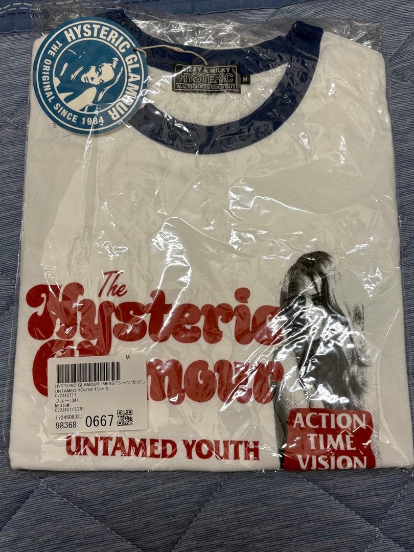 ヒステリックグラマー　UNTAMED YOUTH TシャツᎷサイズ