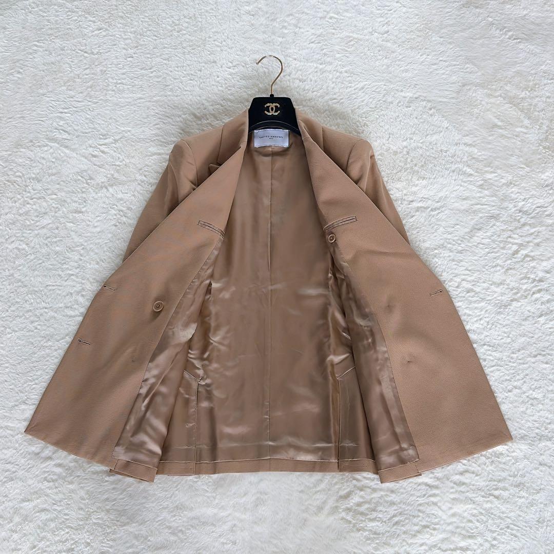 美品✨【ユナイテッドアローズ】金ボタンダブルブレストジャケット6Bブレザー 36