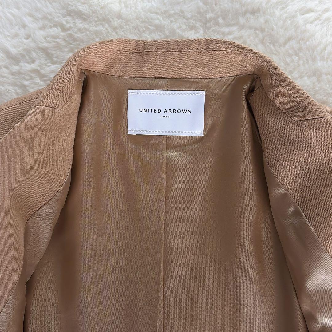 美品✨【ユナイテッドアローズ】金ボタンダブルブレストジャケット6Bブレザー 36