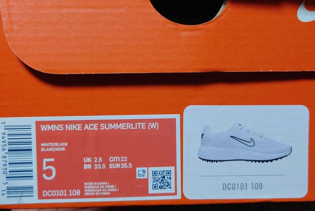 新品　NIKEナイキ　 WMNS ACE SUMMERLITEゴルフシューズ