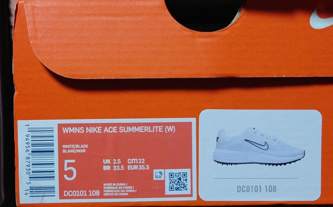 新品　NIKEナイキ　 WMNS ACE SUMMERLITEゴルフシューズ