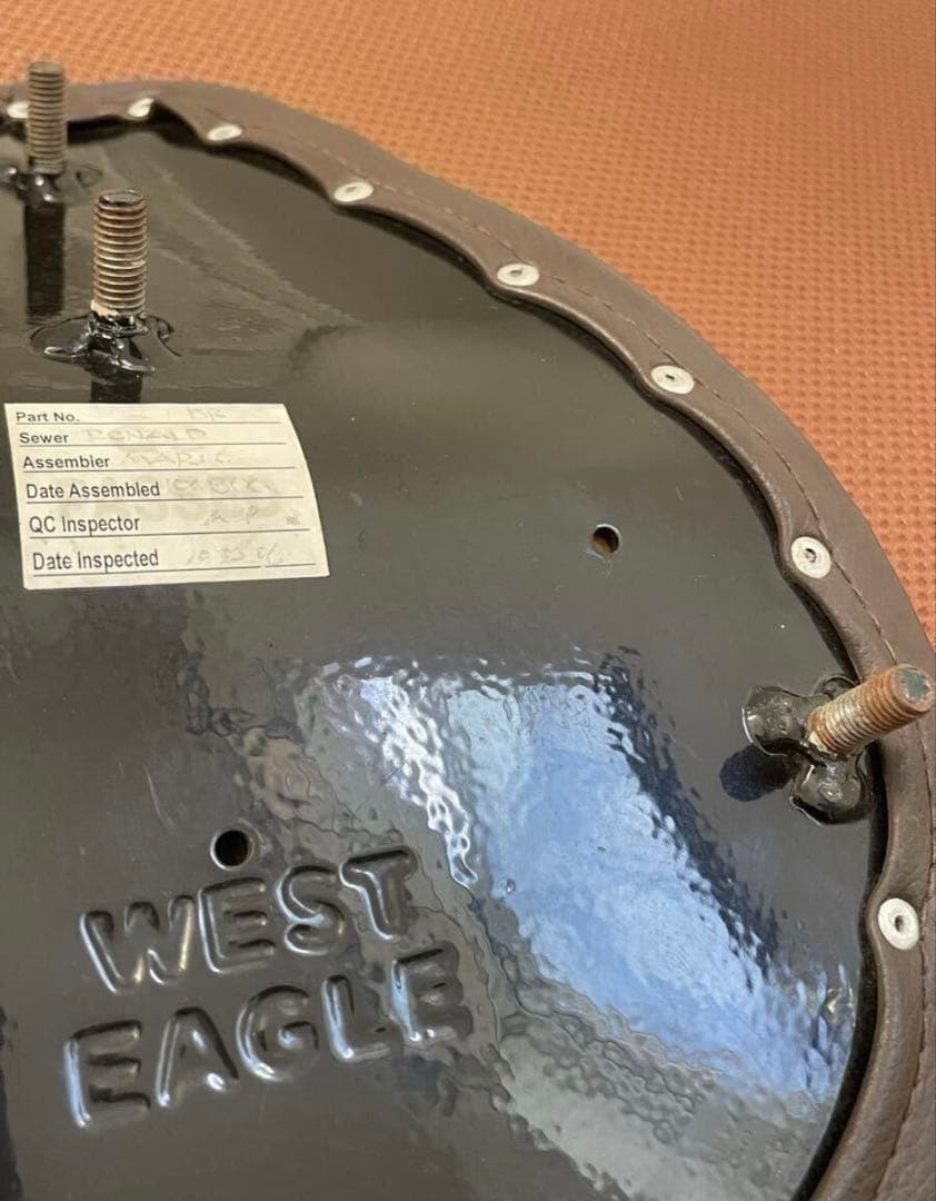 美品イージーライダース　ソロシート　WEST EAGLE製　スプリング付き