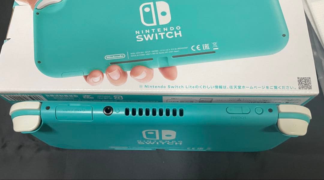 Nintendo Switch Lite ターコイズ 本体＋充電器＋箱