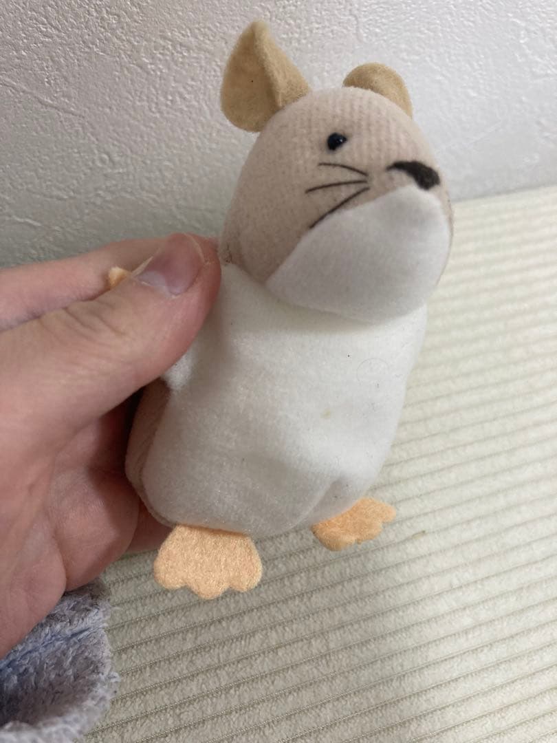 (希少) KNICK KNACKニックナックお手玉 ぬいぐるみ ねずみ
