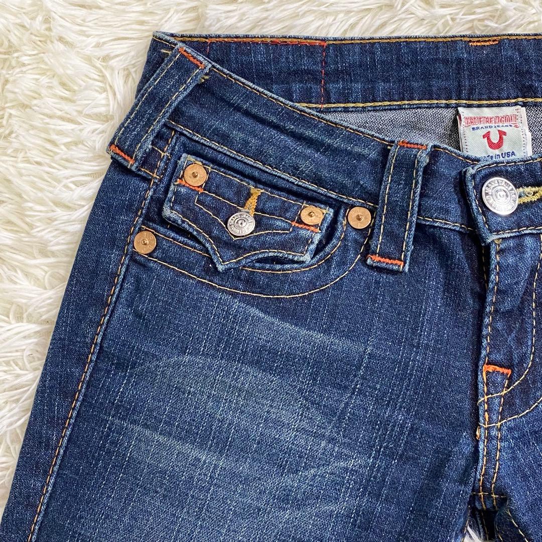 け*ゃ様 TRUE RELIGION JOEY ブーツカットデニム24 USA
