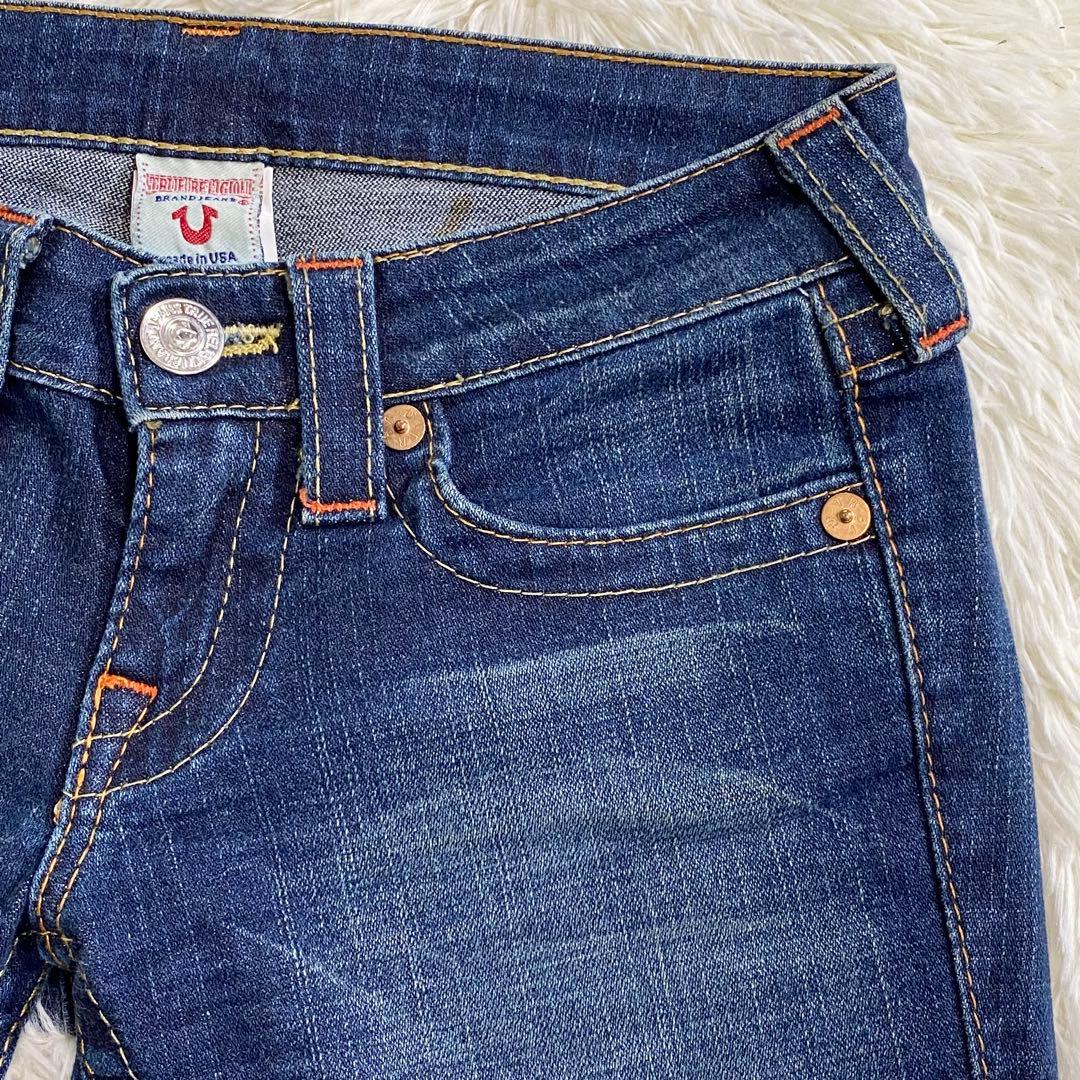 け*ゃ様 TRUE RELIGION JOEY ブーツカットデニム24 USA