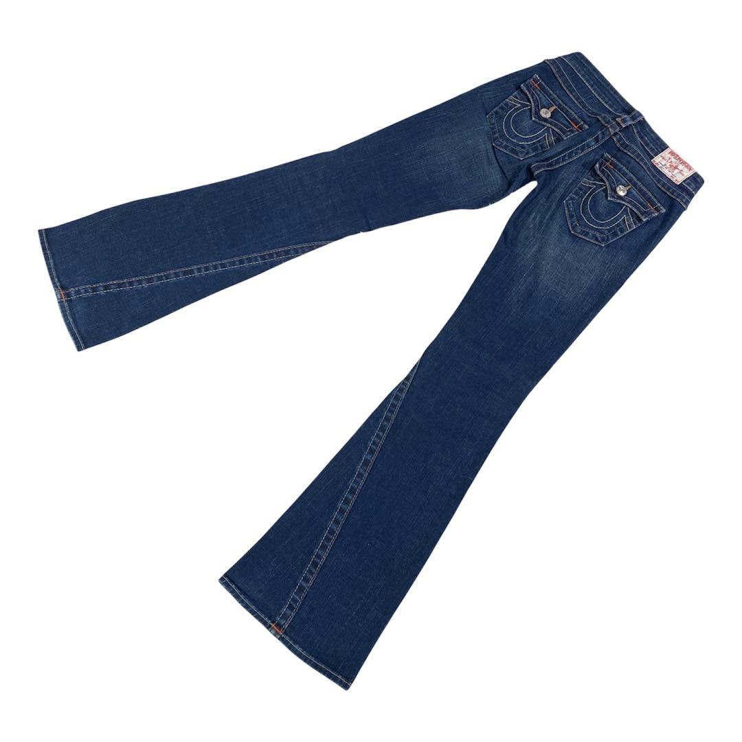 け*ゃ様 TRUE RELIGION JOEY ブーツカットデニム24 USA