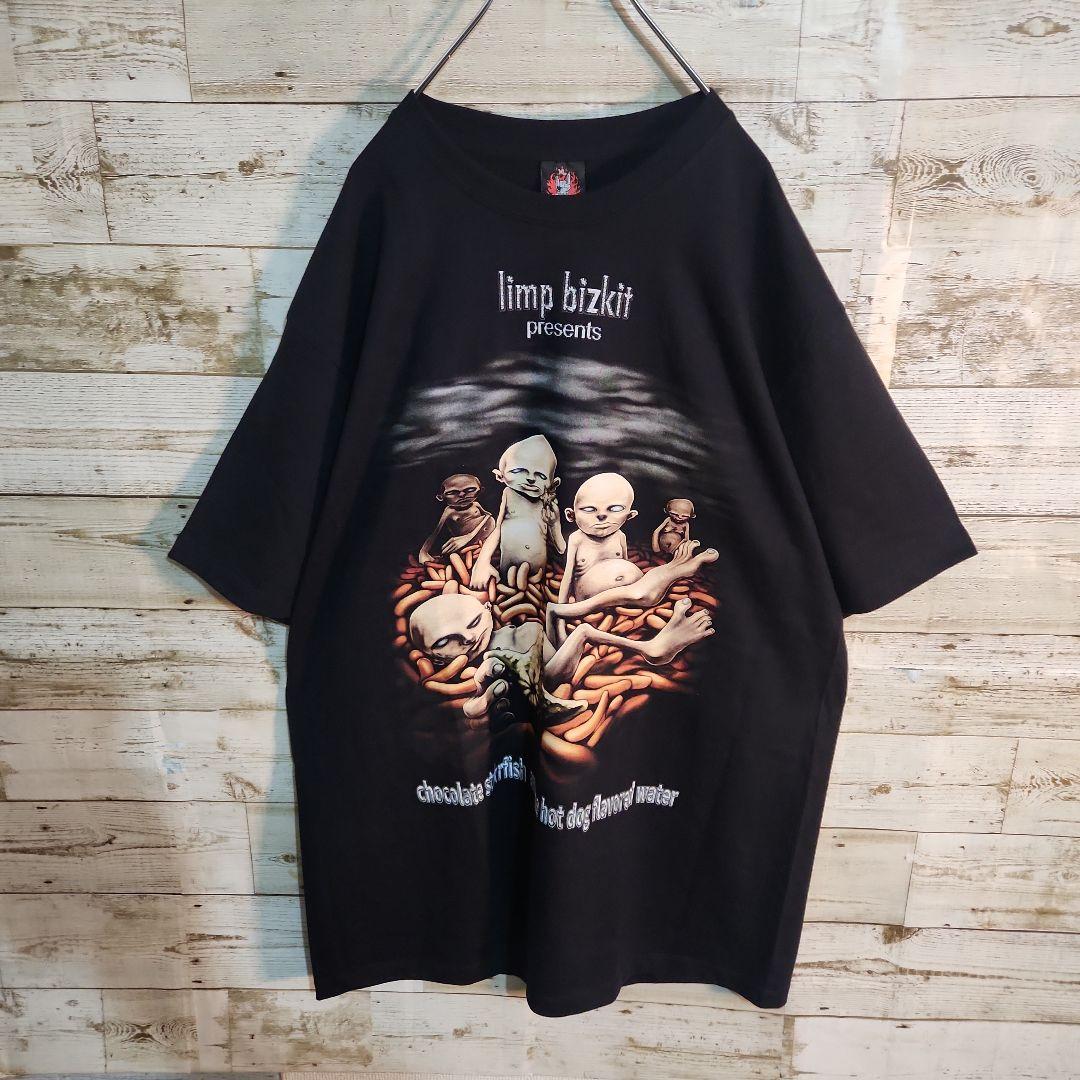 limp bizkit オーバーサイズ 黒 バンドT XL リンプビズキット