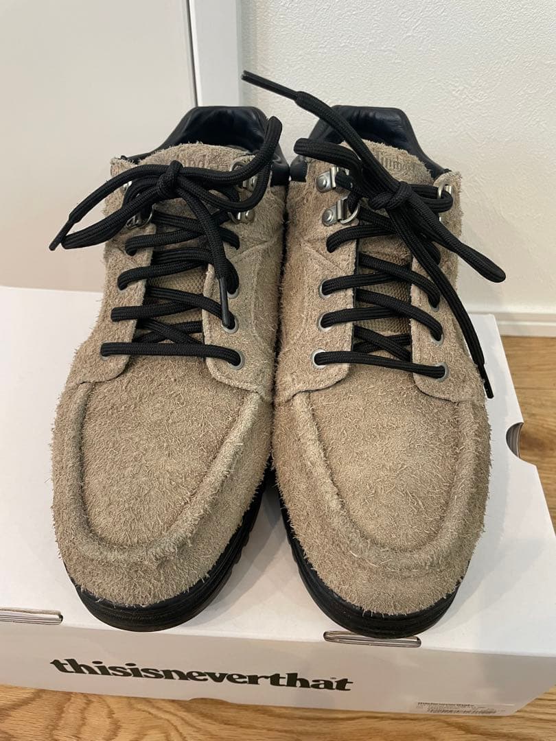 靴 thisisneverthat timberland moc toe mid