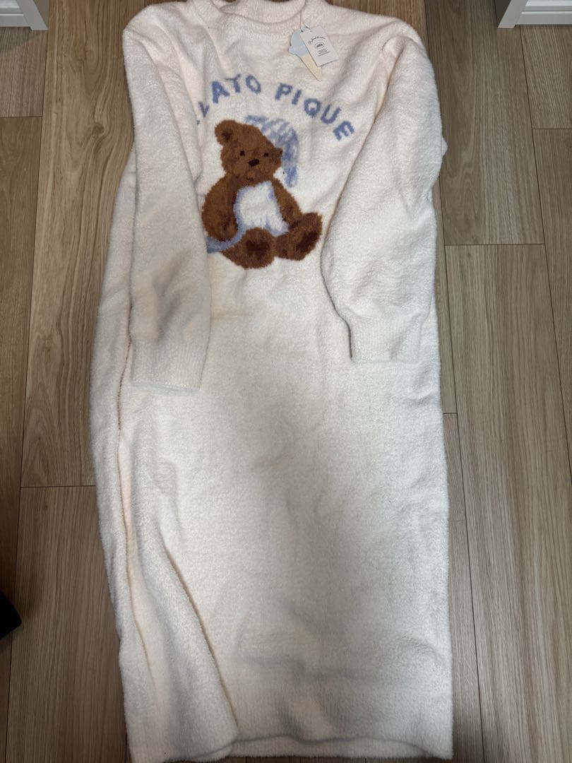 ジェラートピケ GOOD NIGHT BEAR ワンピース ベア
