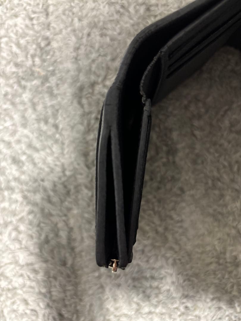 LOUIS VUITTON ブラック 三つ折り財布