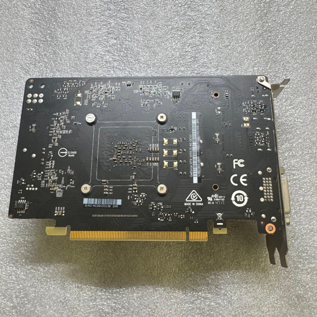 グラフィックボード・グラボ・ビデオカード GTX 1050ti 4GB msi
