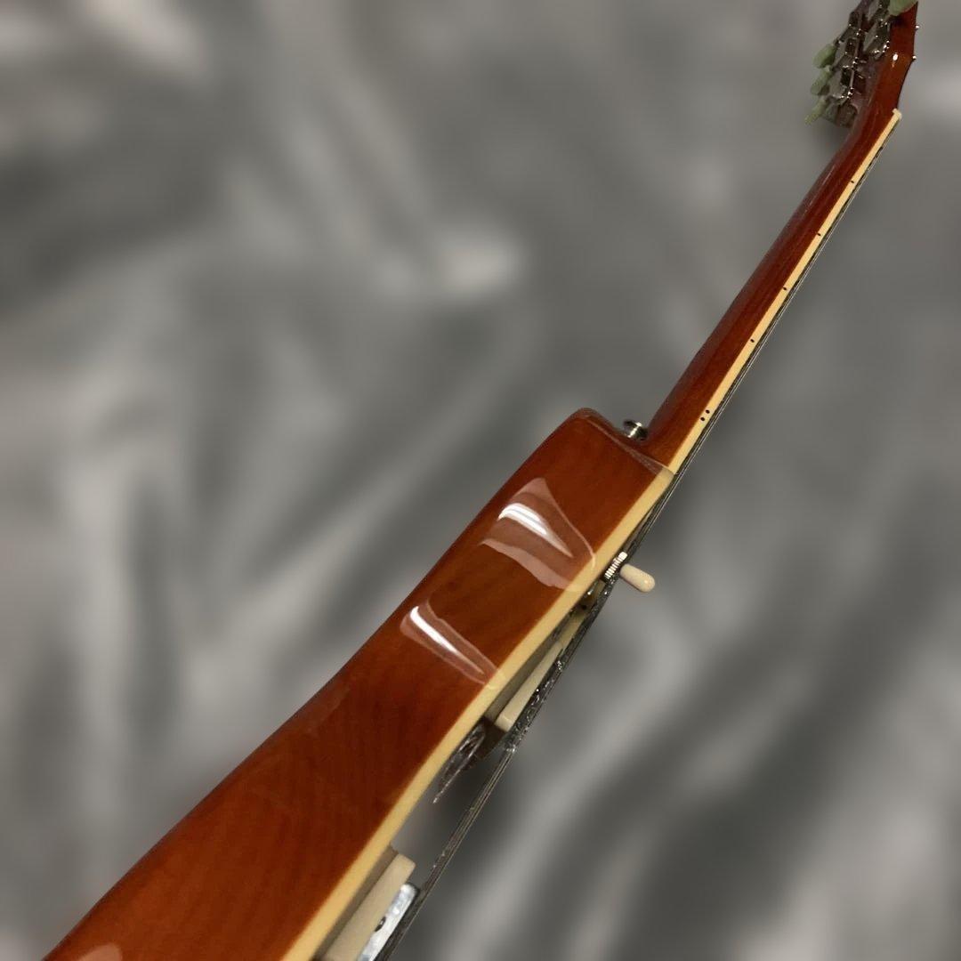 ジャガード寺田楽器 虎目レスポールスタンダード＋ハードケース傷