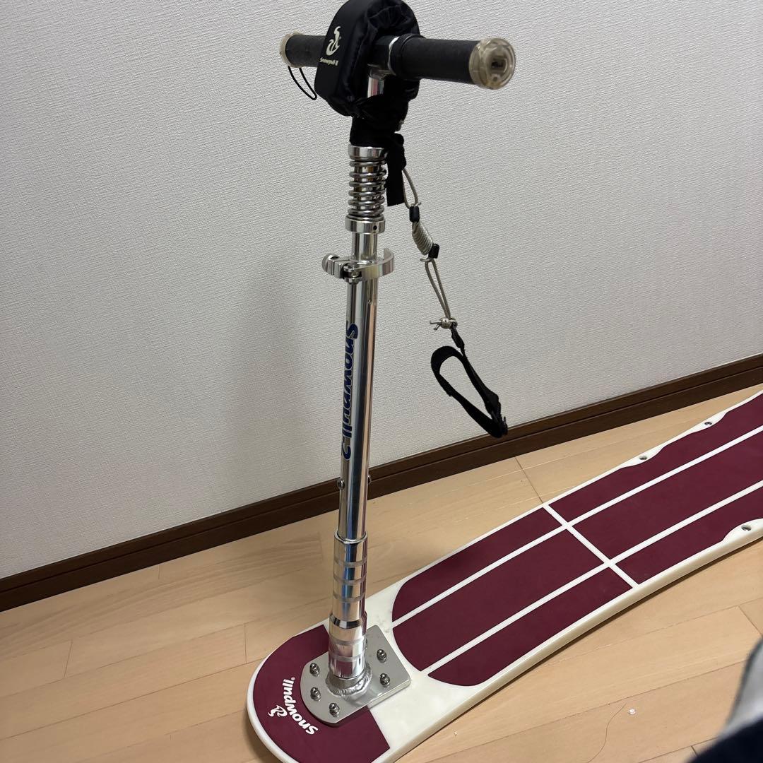 雪上キックボード スノープル2 折り畳みスノースクート PULL Ⅱ