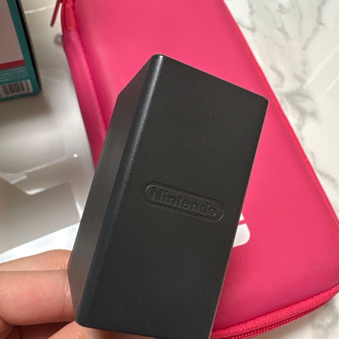 Nintendo Switch Lite ターコイズ　本体+ACアダプタ+ケース