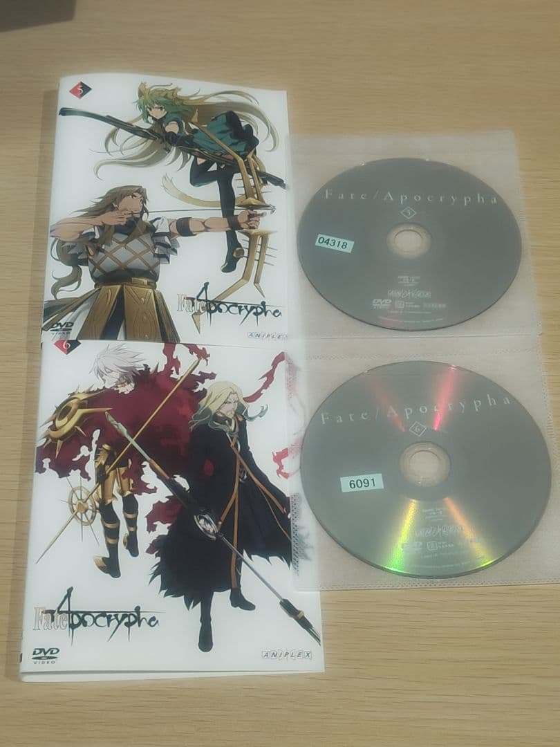 匿名配送　全12巻　Fate/Apocrypha DVD おまけ付き♪