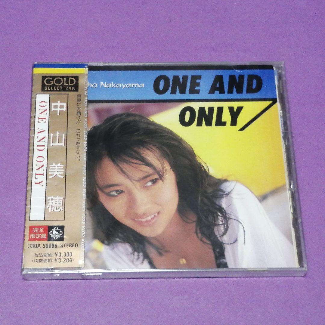 （ＣＤ）中山美穂／ＯＮＥ　ＡＮＤ　ＯＮＬＹ　ゴールドＣＤ　未開封