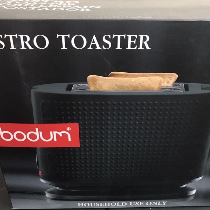 ボダム　BODUM ビストロトースター　グリルペイン　ブラック　おしゃれ