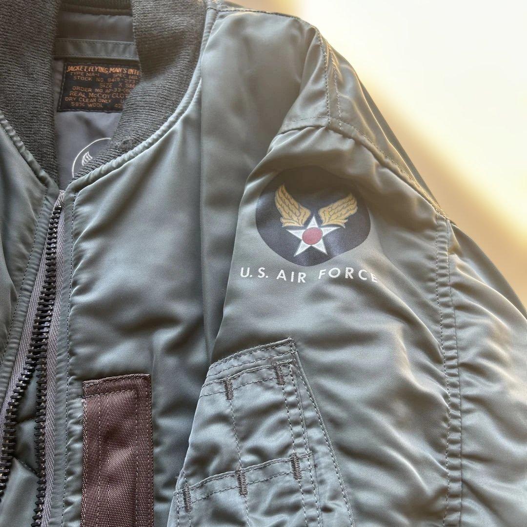 最終価格U.S. AIR FORCE MA-1ジャケット オリーブグリーン