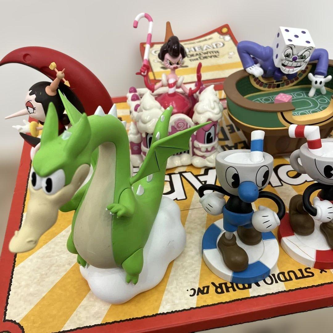4*7様 シークレット付き CUPHEAD カップヘッド フィギュア7箱フルコン