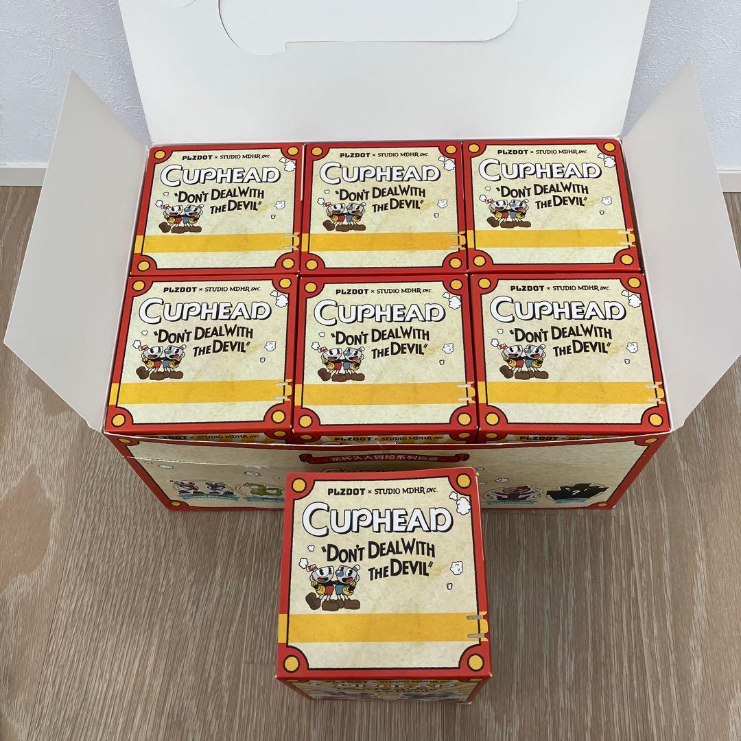 4*7様 シークレット付き CUPHEAD カップヘッド フィギュア7箱フルコン