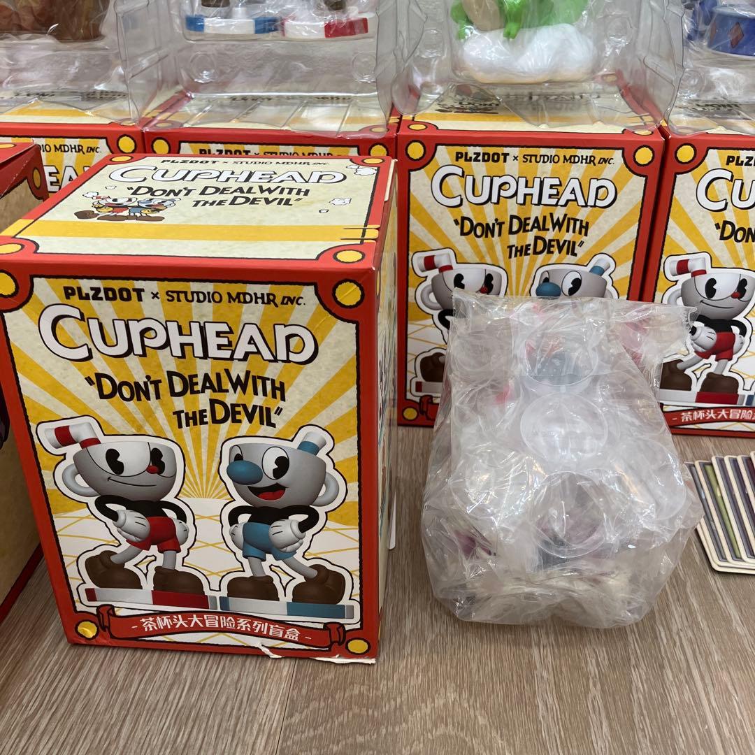 4*7様 シークレット付き CUPHEAD カップヘッド フィギュア7箱フルコン